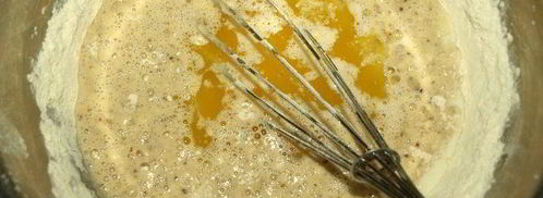 миндальные блинки с клубничным джемом. Шаг 3