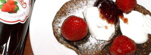 миндальные блинки с клубничным джемом. Шаг 7