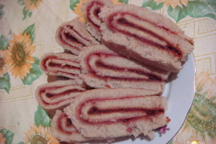 Рецепт рулет с джемом