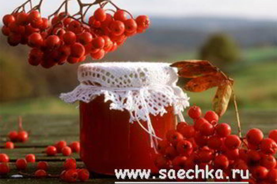Рецепт рябиновый джем