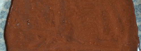 шоколадный рулет с клюквенным джемом и шоколадным ганашем. Шаг 6