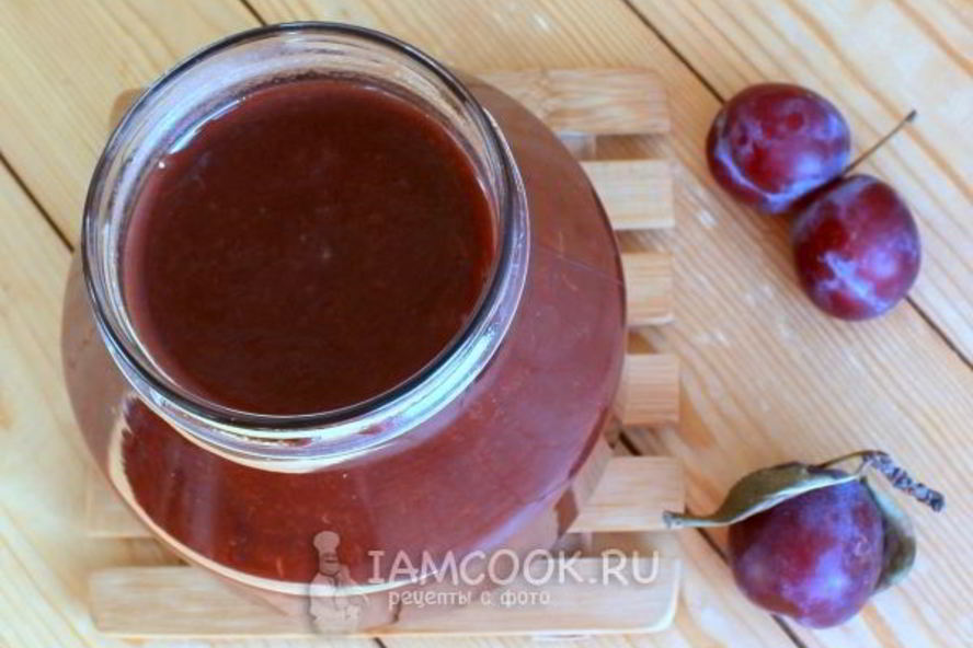 Рецепт сливовый шоколадный джем