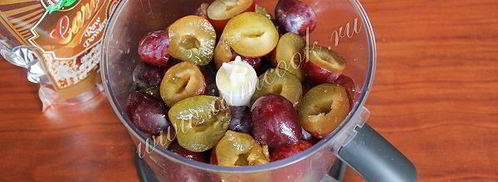 сливовый шоколадный джем. Шаг 4