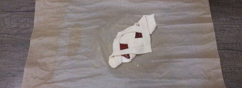 слоеные булочки с малиновым джемом. Шаг 7