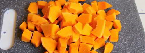 тыквенный джем с хурмой и апельсином. Шаг 2