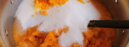 тыквенный джем с хурмой и апельсином. Шаг 5