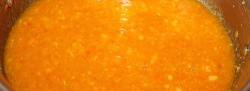 тыквенный джем с хурмой и апельсином. Шаг 6
