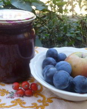 Яблочно-терновый джем