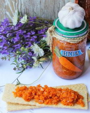 Икра из морковки на зиму