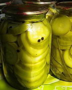 Кабачки консервированные на зиму