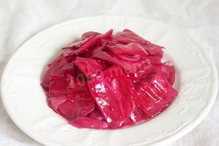 Рецепт капуста по-гурийски со свеклой на зиму