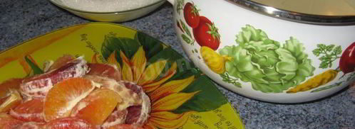 апельсиновый компот из апельсинов. Шаг 4