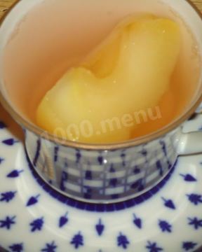 Фруктовый компот из свежих фруктов