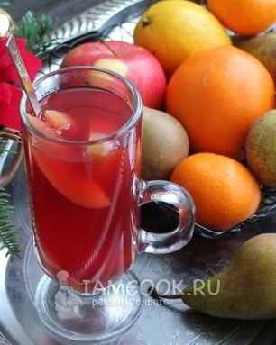 Глинтвейн безалкогольный из компота