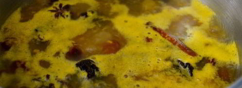 густой компот из сухофруктов со специями. Шаг 2