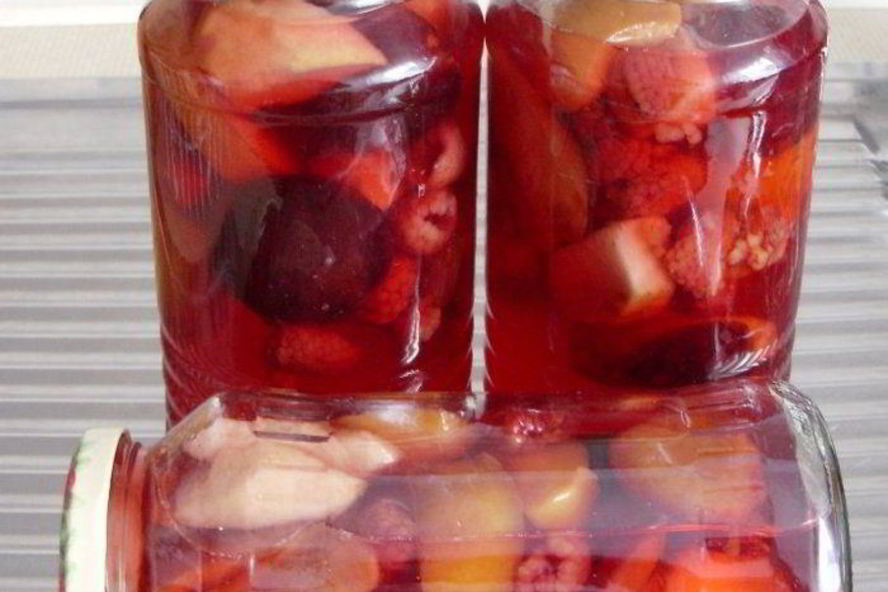 Рецепт компот ассорти