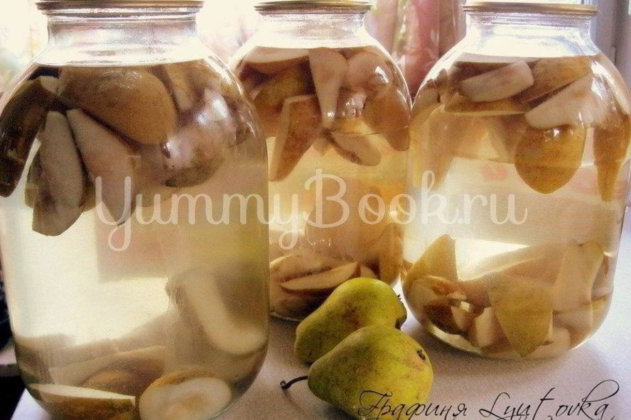 Рецепт компот грушевый