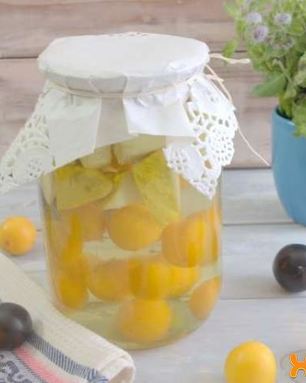 Компот из алычи