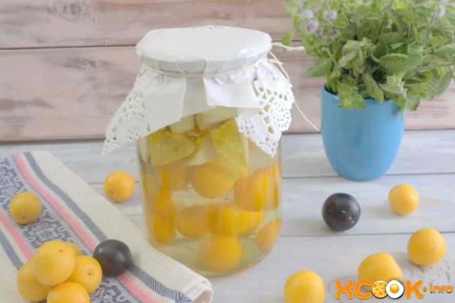 Рецепт компот из алычи