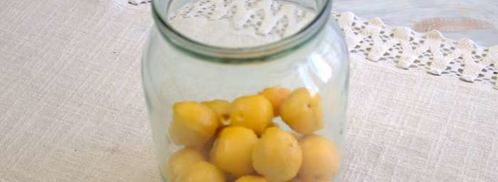 компот из алычи. Шаг 2