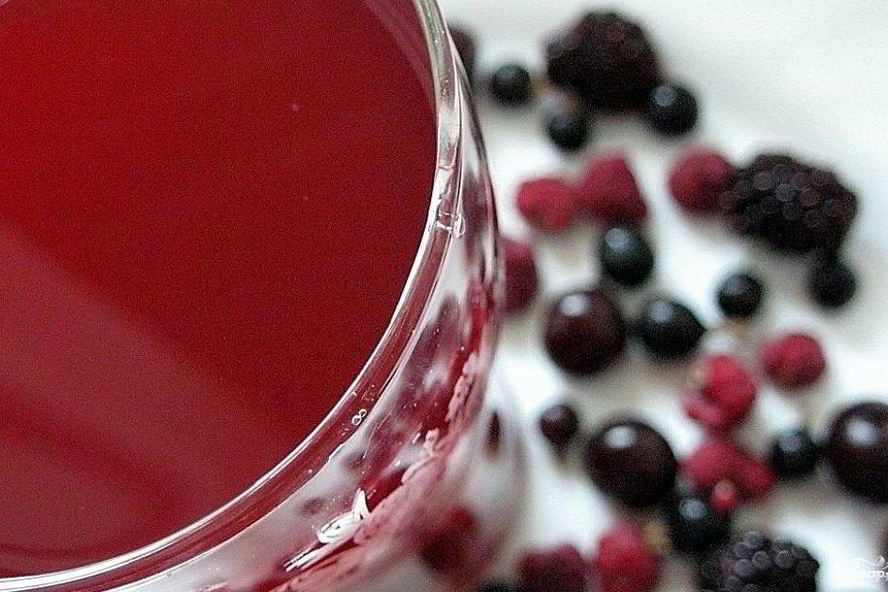 Рецепт компот из черной смородины