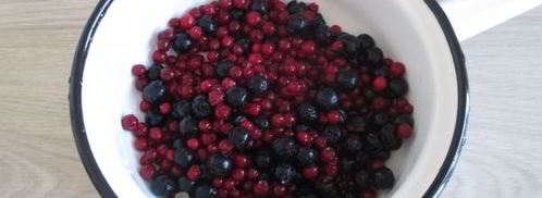 компот из черноплодной рябины и брусники. Шаг 5