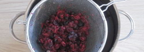 компот из черноплодной рябины и брусники. Шаг 9