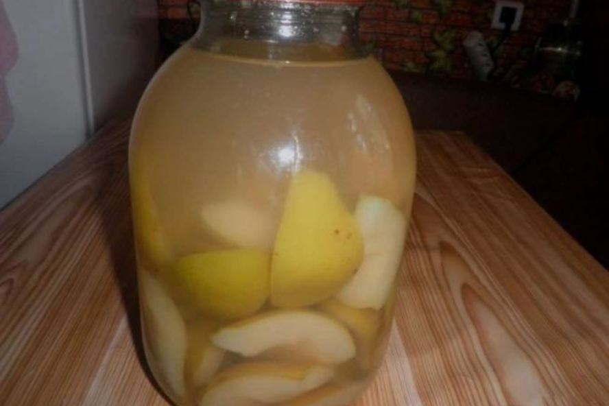 Рецепт компот из груш на зиму