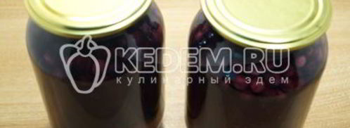 компот из ирги. Шаг 7