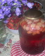 Компот из клубники на зиму