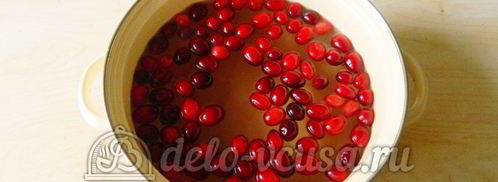 компот из клюквы. Шаг 4