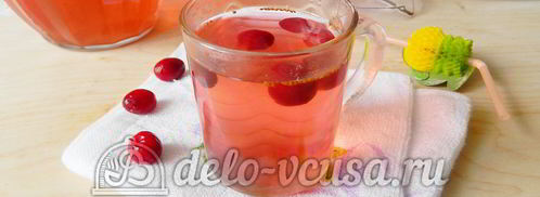 компот из клюквы. Шаг 7