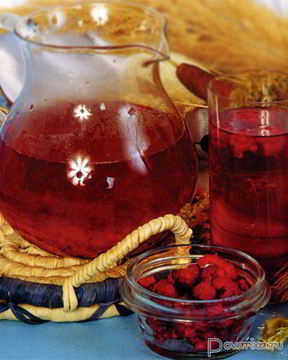 Компот из малины