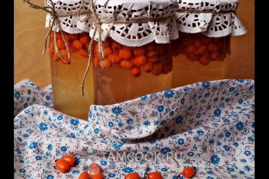 Рецепт компот из облепихи на зиму