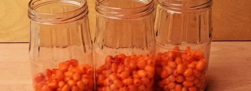 компот из облепихи на зиму. Шаг 3