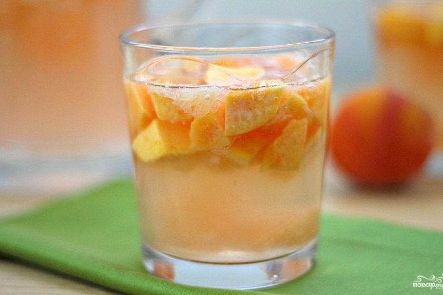 Рецепт компот из персиков на зиму