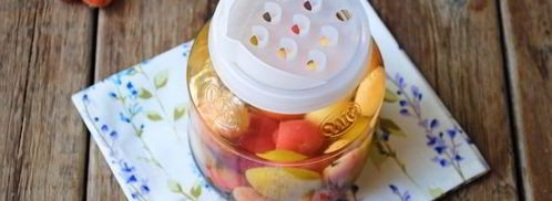 компот из ранеток и слив на зиму. Шаг 11