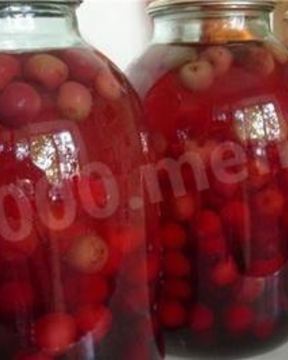 Компот из ранеток на зиму