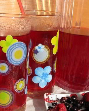 Компот из смородины и малины