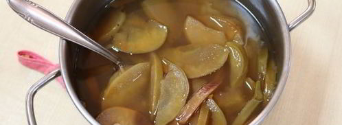 компот из сушеных яблок, изюма и кураги. Шаг 12