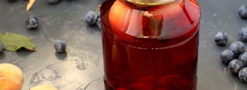 компот из терна и персиков на зиму. Шаг 6