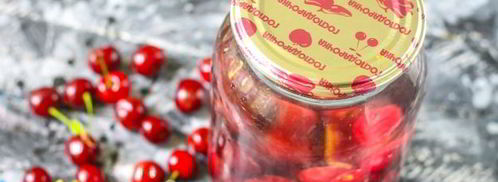 компот из вишни с косточками на зиму. Шаг 9