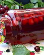 Компот из вишни с шелковицей на зиму