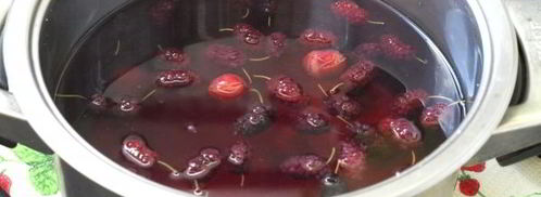 компот из вишни с шелковицей на зиму. Шаг 7