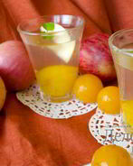 Компот из яблок и алычи