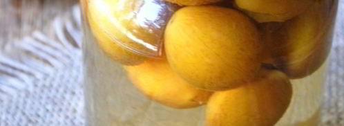 компот из желтой сливы на зиму. Шаг 15