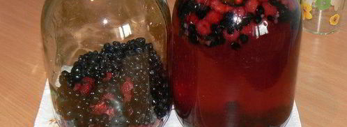 компот ягодное ассорти. Шаг 3