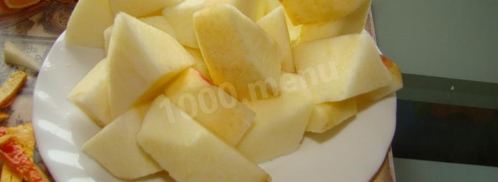 мандариновый компот из мандарин и яблок на зиму. Шаг 5