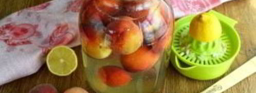 персиковый компот на зиму. Шаг 3