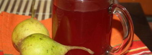 яблочно-грушевый компот с ежевикой. Шаг 4